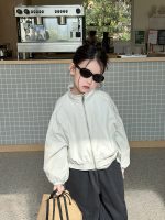 【100-170cm】アウター 女の子 スタンドネック おしゃれ カジュアル - 画像 (9)