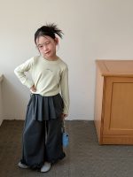 【100-170cm】長袖トップス 女の子 ナチュラル 軽やかな着心地 - 画像 (3)