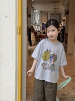 【100-170cm】半袖Ｔシャツ 女の子 カートゥーン 合わせやすい - 画像 (11)
