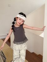 【100-170cm】ベスト 女の子 フリルデザイン シンプル - 画像 (11)