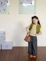 【100-170cm】半袖Ｔシャツ 女の子 無地 シンプル - 画像 (3)