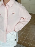 【100-170cm】シャツ 女の子 犬柄 キャンパス 着せやすい - 画像 (15)