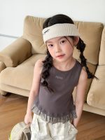 【100-170cm】ベスト 女の子 フリルデザイン シンプル - 画像 (13)