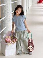【100-170cm】半袖Ｔシャツ 女の子 おしゃれ ナチュラル - 画像 (5)