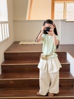 【100-170cm】半袖Ｔシャツ 女の子 おしゃれ ナチュラル - 画像 (4)