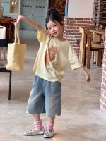 【100-170cm】半袖Ｔシャツ 女の子 カートゥーン 合わせやすい - 画像 (13)
