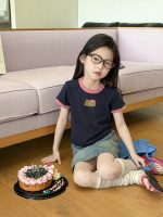 【100-170cm】半袖 Ｔシャツ 女の子 おしゃれ シンプル