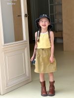 【90-160cm】キャミソール 女の子 おしゃれ 軽やかな着心地 - 画像 (4)