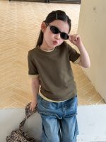 【100-170cm】半袖Ｔシャツ 女の子 無地 シンプル - 画像 (16)