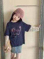 【100-170cm】トップス 女の子 おしゃれ レイヤード風 レース 切り替え - 画像 (6)