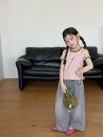 【100-170cm】半袖 Ｔシャツ 女の子 おしゃれ シンプル - 画像 (10)