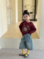 【90-160cm】長袖Ｔシャツ 女の子 カートゥーン プリント 肌触り良い - 画像 (10)