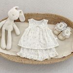 【73-120cm】セットアップ ベビー レース 花柄 スウィート - 画像 (2)