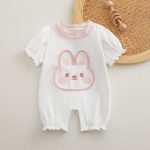 【66-90cm】カバーオール ベビー うさぎ モチーフ - 画像 (3)