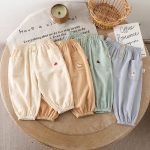 【73-100cm】ジョガーパンツ ベビー 北欧風 綿素材 - 画像 (10)