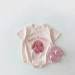 【66-90cm】ロンパース ベビー カートゥーン 動物柄 - 画像 (6)