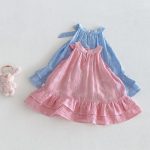 【73-120cm】ワンピース ベビー 女の子 小花柄 蝶結び 総柄 - 画像 (4)