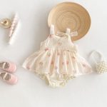 【66-90cm】ロンパース ベビー キャミプリント - 画像 (3)