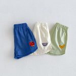【73-110cm】ショートパンツ ベビー 男の子 フルーツ 刺繍 - 画像 (5)
