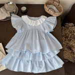 【73-100cm】セットアップ ベビー スウィート フリル - 画像 (6)