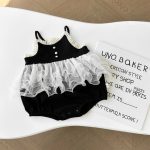 【66-90cm】ロンパースワンピース ベビー チュール - 画像 (7)