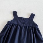 【66-90cm】キャミロンパース ベビー 刺繍 花柄 - 画像 (8)