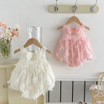 【66-90cm】ロンパース ベビー おしゃれ お姫様風 - 画像 (7)