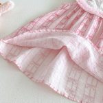 【73-120cm】ワンピース ベビー 女の子 おしゃれ ノースリーブ 蝶結び - 画像 (8)