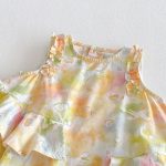 【73-120cm】ワンピース ベビー 女の子 おしゃれ カラフル - 画像 (8)