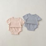 【66-100cm】セットアップ 可愛い リブ サマー - 画像 (4)