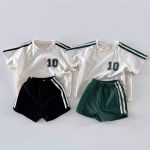 【73-120cm】セットアップ 10ロゴ ルーズ 上下セット