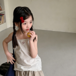 【80-130cm】キャミソール 女の子 フリル シンプル - 画像 (2)