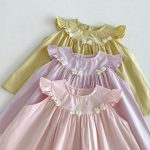 【73-120cm】ワンピース ベビー 女の子 バッグ付き フリルスリーブ - 画像 (9)