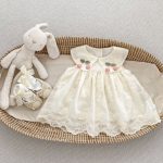 【73-120cm】ワンピース ベビー 女の子 チェリー フラワー刺繡 - 画像 (7)