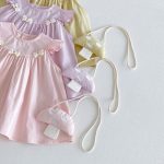 【73-120cm】ワンピース ベビー 女の子 バッグ付き フリルスリーブ - 画像 (11)