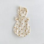 【66-90cm】ロンパース ベビー 可愛い くまプリント - 画像 (10)