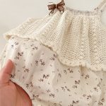 【66-90cm】キャミロンパース ベビー おしゃれ 花柄 - 画像 (8)