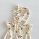 【66-90cm】ロンパース ベビー 可愛い くまプリント - 画像 (11)