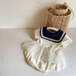 【73-90cm】ロンパース ベビー マリン風 チュール - 画像 (4)