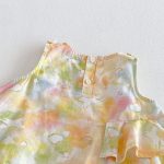 【73-120cm】ワンピース ベビー 女の子 おしゃれ カラフル - 画像 (12)