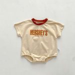 【66-90cm】ロンパース ベビー アルファベットプリント - 画像 (11)