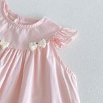 【73-120cm】ワンピース ベビー 女の子 バッグ付き フリルスリーブ - 画像 (13)