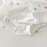 【66-90cm】ロンパースワンピース ベビー カラフル 花柄 刺繍 - 画像 (10)