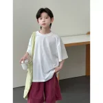 【90-160cm】Tシャツ プリント 男の子 ラウンドネック 半袖 - 画像 (5)