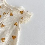 【66-90cm】ロンパース ベビー 可愛い くまプリント - 画像 (13)