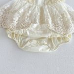 【66-90cm】ロンパース ベビー おしゃれ プリンセス レース - 画像 (14)