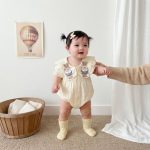 【66-90cm】ロンパース 可愛い ダブル ウサギ - 画像 (8)
