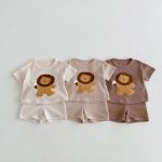 【66-100cm】セットアップ可愛いライオン