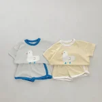 【73-100cm】セットアップ ベビー ダック柄 かわいい