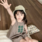 【80-130cm】セットアップ 女の子 ノースリープ おしゃれ - 画像 (4)